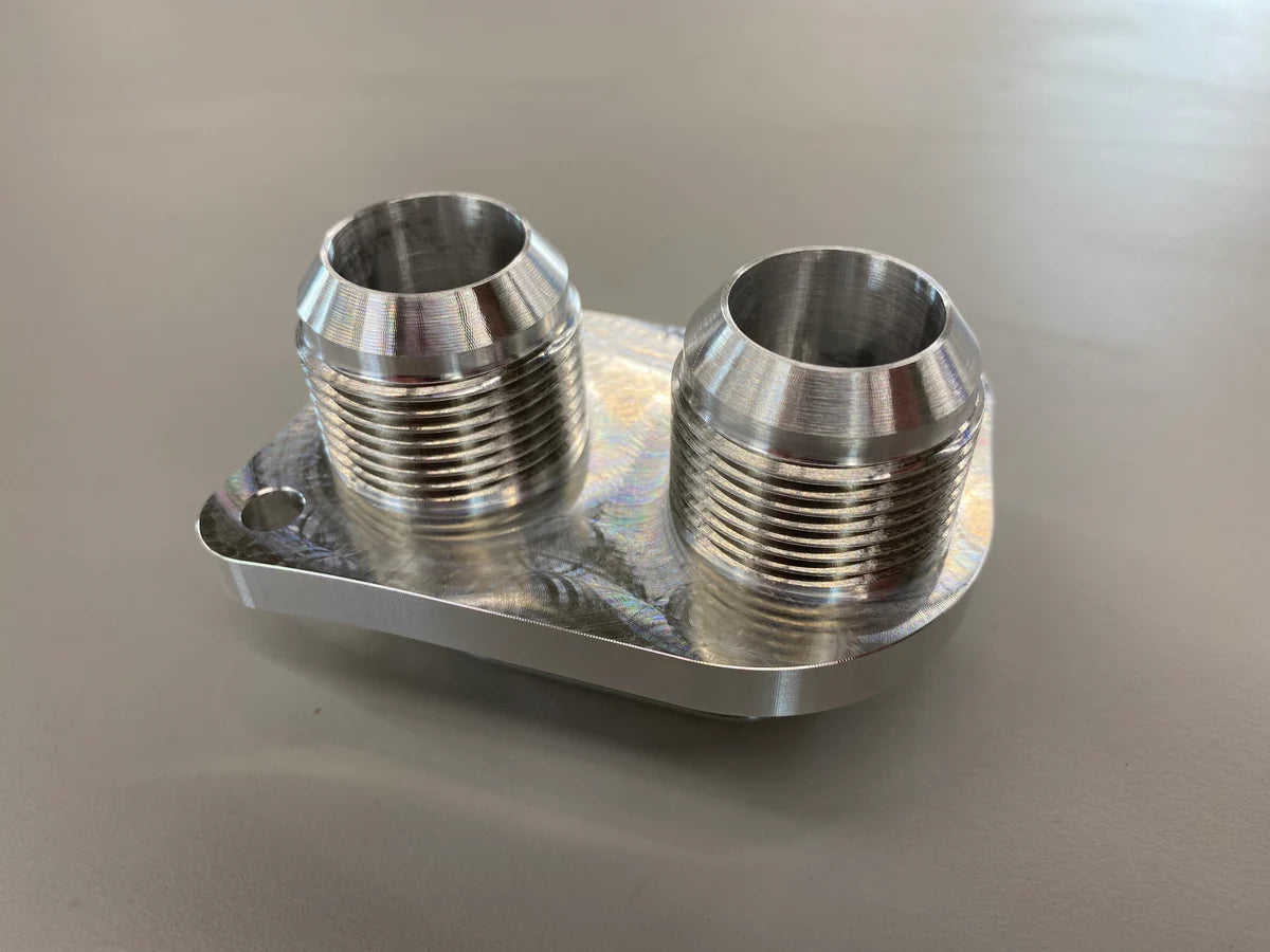 LSA CTS-V Lid Billet 16AN Water Manifold - DSX Tuning